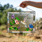 Acrylic Stained Glass Wall Decoration with Colorful Sunlight Effect