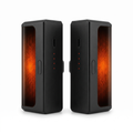Rechargeable Hand Warmer Set of 2 - Aluminum, Dual-Sided Heat, 6000 mAh