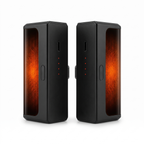 Rechargeable Hand Warmer Set of 2 - Aluminum, Dual-Sided Heat, 6000 mAh