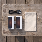Rechargeable Hand Warmer Set of 2 - Aluminum, Dual-Sided Heat, 6000 mAh