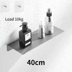 Floating Wall Shelf No Drill - Adhesive Bathroom Shelf