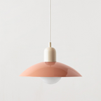 Bauhaus Macaron Colored Glass Pendant Lamp | Modern Design for Kitchen & Dining Room