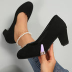 Women's Orthopaedic Heels - Wide Toe Box Comfort Pumps