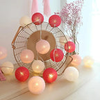 Cotton Light Ball Garland – Create Atmosphere and Warmth in Any Space