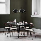 Ceiling Pendant Light in Iron with Adjustable Cord - Warm White Glow