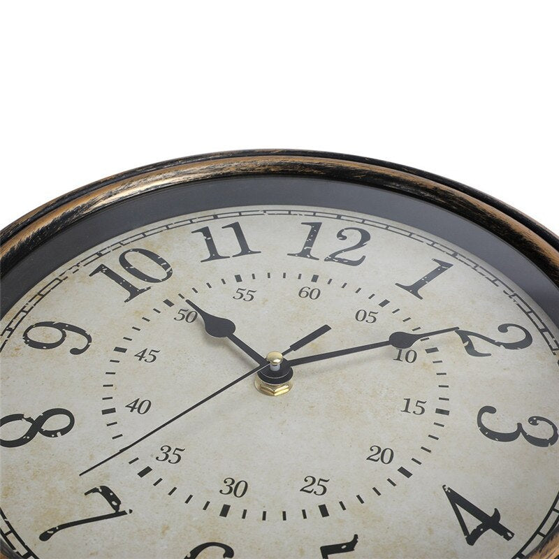 Timeless Vintage | Antique Wooden Wall Clock | Rustic Retro Charm & Nostalgic Elegance for Your Home