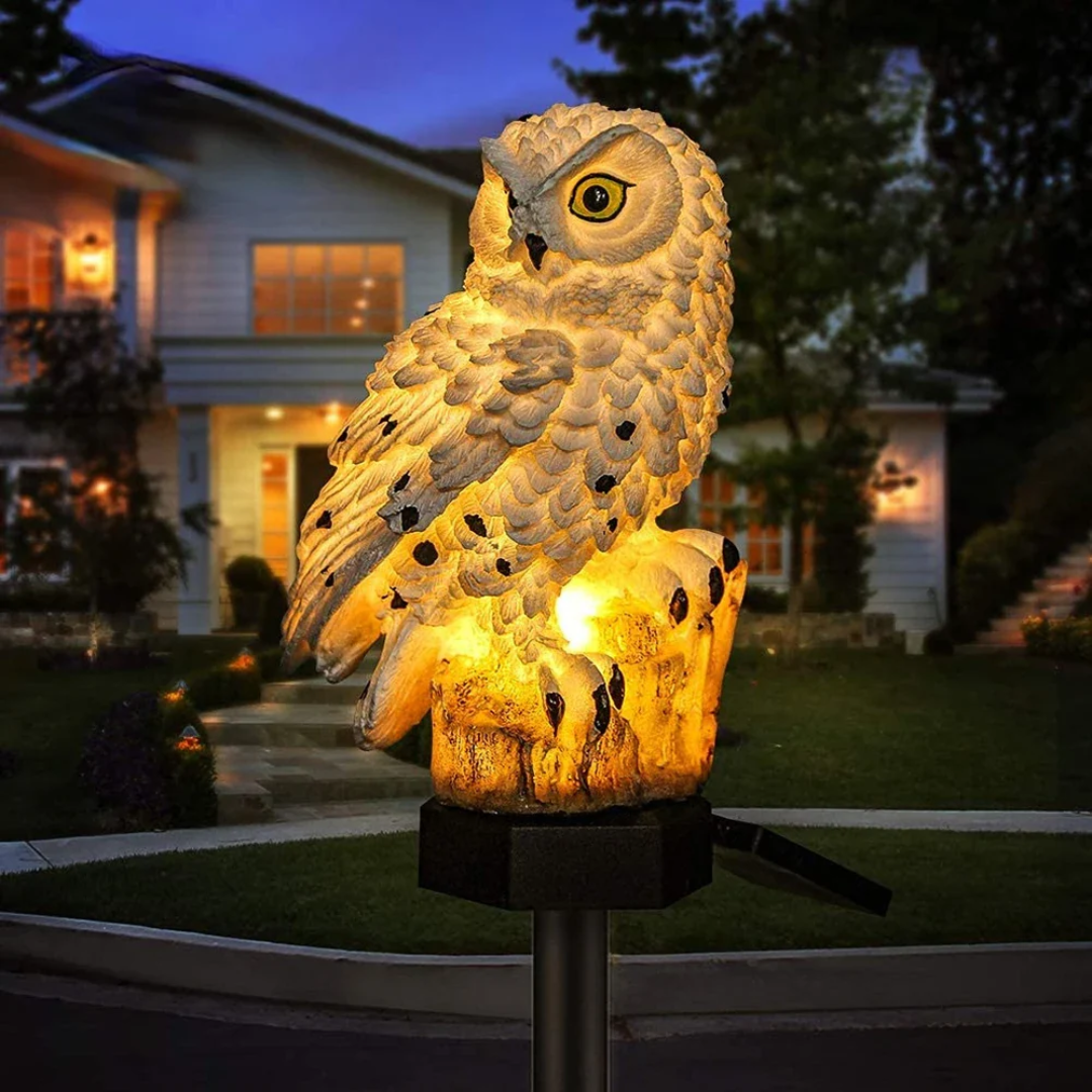 Uylin - Solar Owl Outdoor Lamp