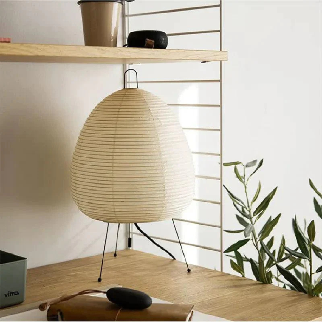Tirva Hikari | Japandi Rice Paper Floor Lamp