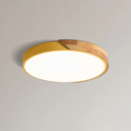 Delos – Scandinavian Wooden LED Ceiling Lamp