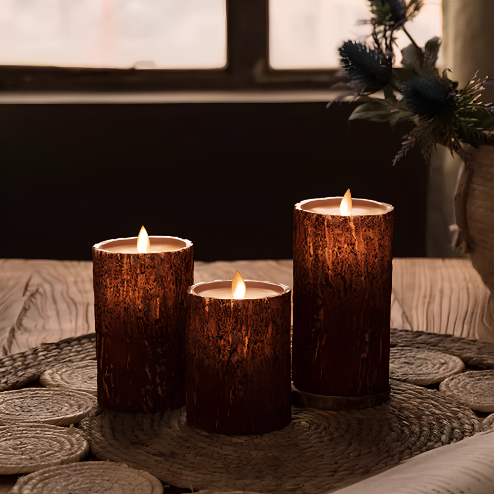 Autumn – Flameless Candle with Ambient Lighting