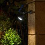 Solar Garden Spotlights with Dusk Sensor, Waterproof Outdoor Lights