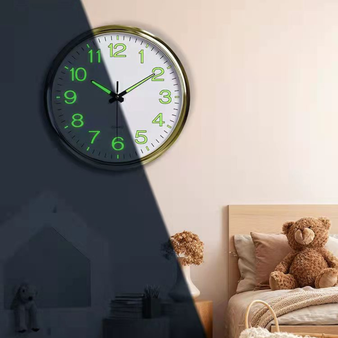Treviq Lumo | Large LED Wall Clock with Illuminated Display