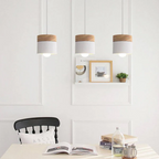 Wooden Design Pendant Light for Kids’ Room & Reading Corner