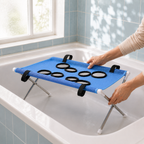 Dog Bath Platform – Elevated Non-Slip Stainless Steel