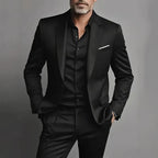 Men's Suits Slim Fit Two Piece Set - Tailored Jacket & Trousers