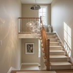 Cluster Glass Chandelier