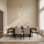 Cluster Glass Chandelier