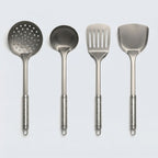 Titanium Kitchen Set with Frying Pan, Utensils & Cutting Board
