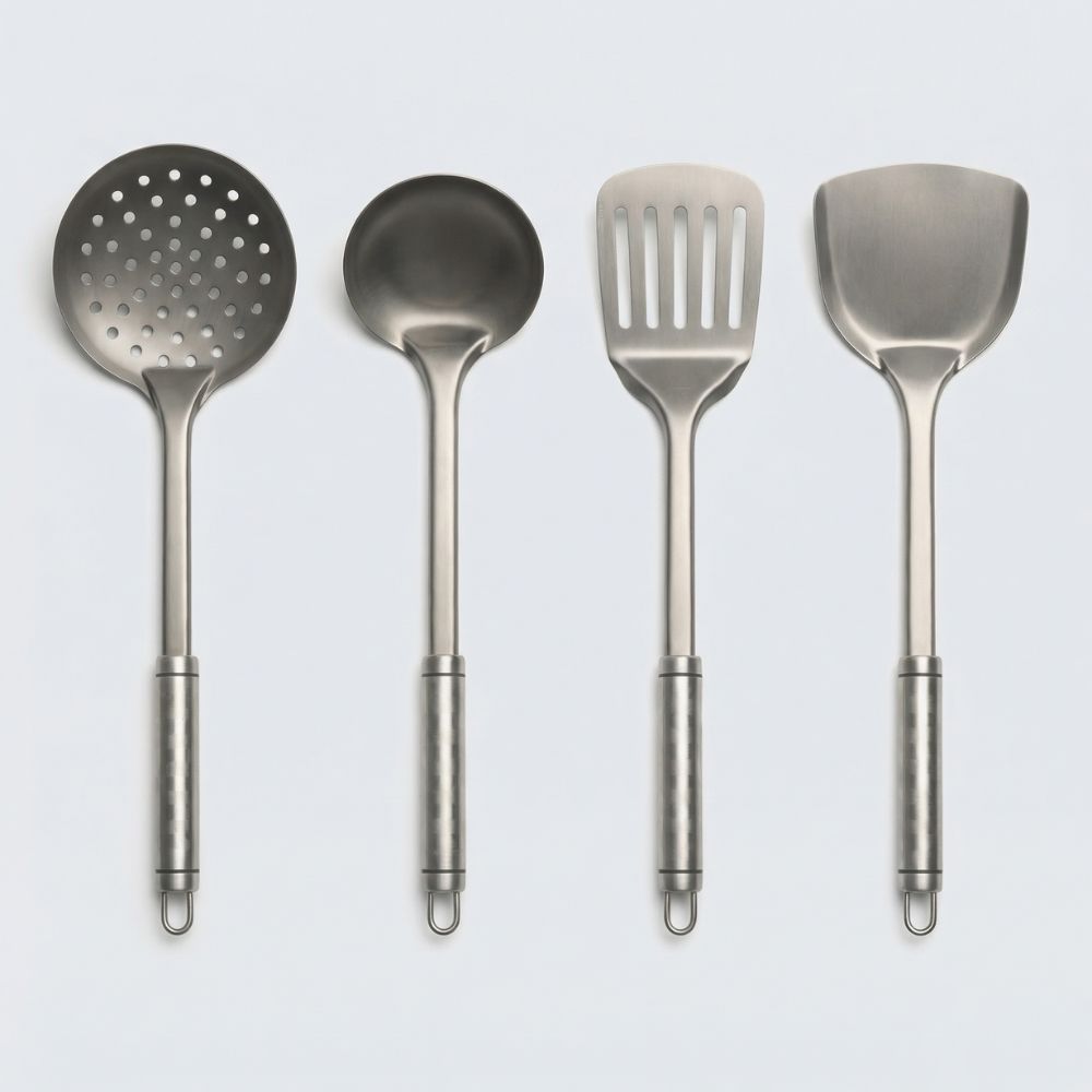 Titanium Kitchen Set with Frying Pan, Utensils & Cutting Board