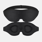 3D Contoured Sleep Mask – Light-Blocking & Lash-Friendly | Silken & Dreams