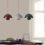 Ceiling Pendant Light in Iron with Adjustable Cord - Warm White Glow