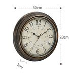 Timeless Vintage | Antique Wooden Wall Clock | Rustic Retro Charm & Nostalgic Elegance for Your Home
