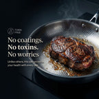 Titanium Cooking Pan with Non-Stick Surface