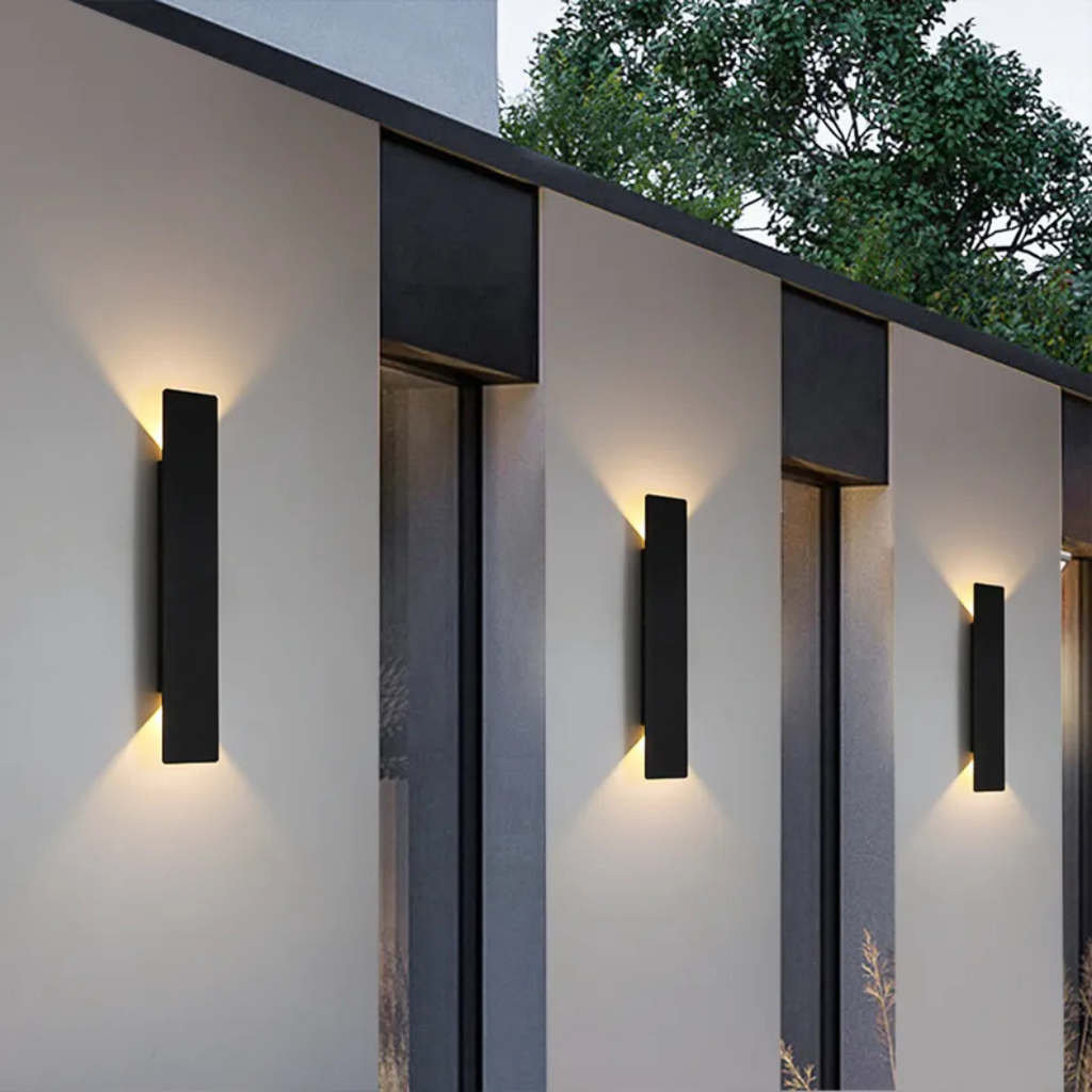 Modern Aluminum Outdoor Light with Waterproof LED Design