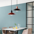Bauhaus Macaron Colored Glass Pendant Lamp | Modern Design for Kitchen & Dining Room