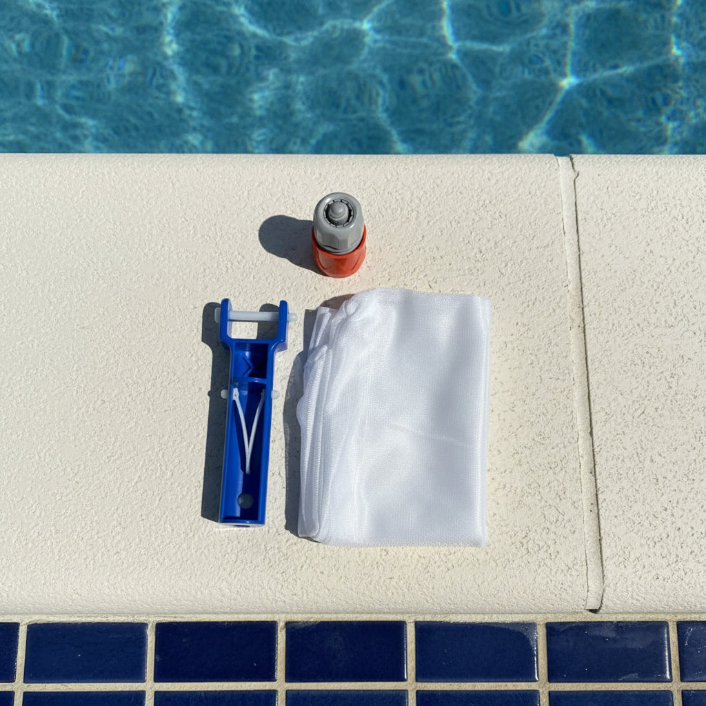 AQUAVAC – Chemical-Free Pool Cleaner with Powerful Suction for Leaves and Debris
