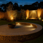 Solar Garden Spotlights with Dusk Sensor, Waterproof Outdoor Lights