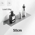 Floating Wall Shelf No Drill - Adhesive Bathroom Shelf