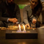 FLAMEGLOW – Portable Bioethanol Tabletop Fireplace for a Stylish Flame Ambience