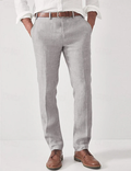Men's Breathable Summer Trousers with Modern Straight Fit