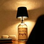 Rechargeable Bottle Lamp Topper - Cordless LED Table Light