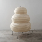 Zenko – Japanese Rice Paper Floor Lamp | Minimalist Floor Lamp with Warm Ambient Lighting