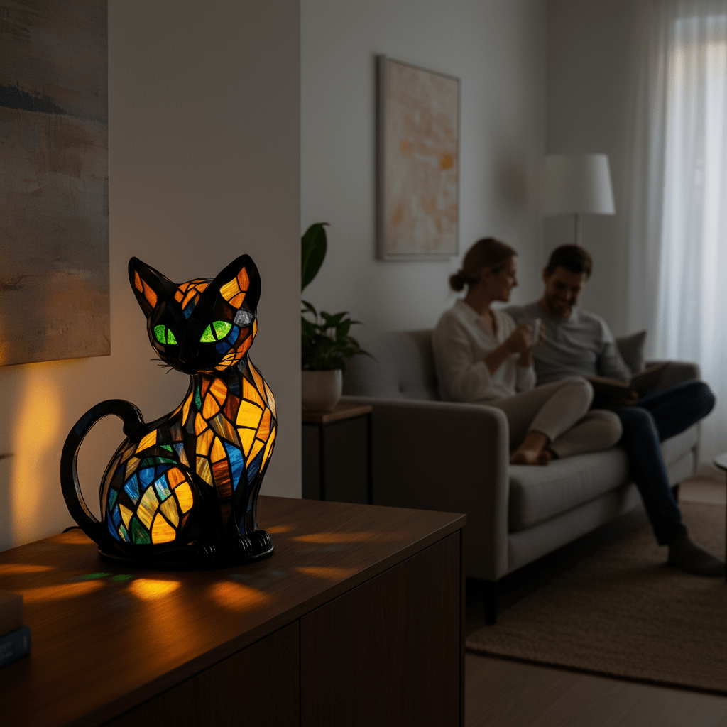 Felina - Playful LED Cat Night Light with Soft Ambient Lighting