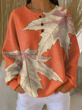Women's Waffle Knit Jumper - Thick Fleece-Lined Pullover
