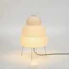 Zenko – Japanese Rice Paper Floor Lamp | Minimalist Floor Lamp with Warm Ambient Lighting