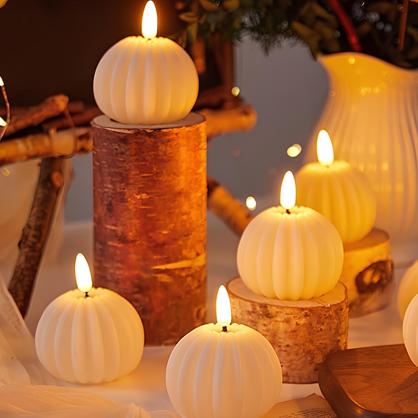 Autumn – Flameless Candle with Ambient Lighting