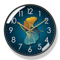 Florenta | Silent Floral Wall Clock in Elegant Design