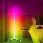 Smart LED Corner Lamp – Minimalist Standing Corner Lamp with Dimmable Lighting