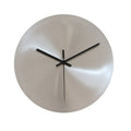 Aeris Steel | Elegant Minimalist Stainless Steel Wall Clock | Timeless Precision & Style for Modern Interiors