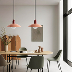 Bauhaus Macaron Colored Glass Pendant Lamp | Modern Design for Kitchen & Dining Room
