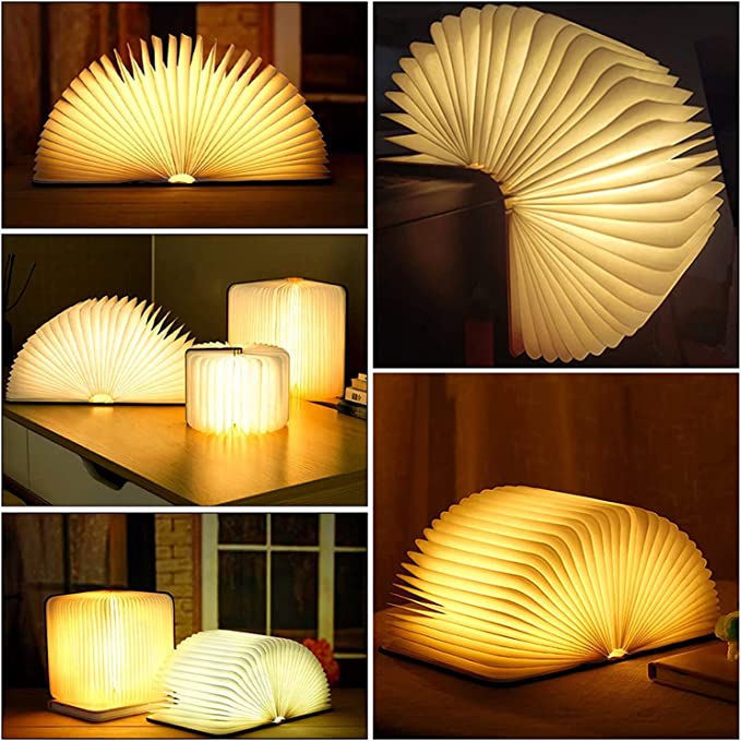 Booky – Rechargeable LED Table Lamp in Book Design
