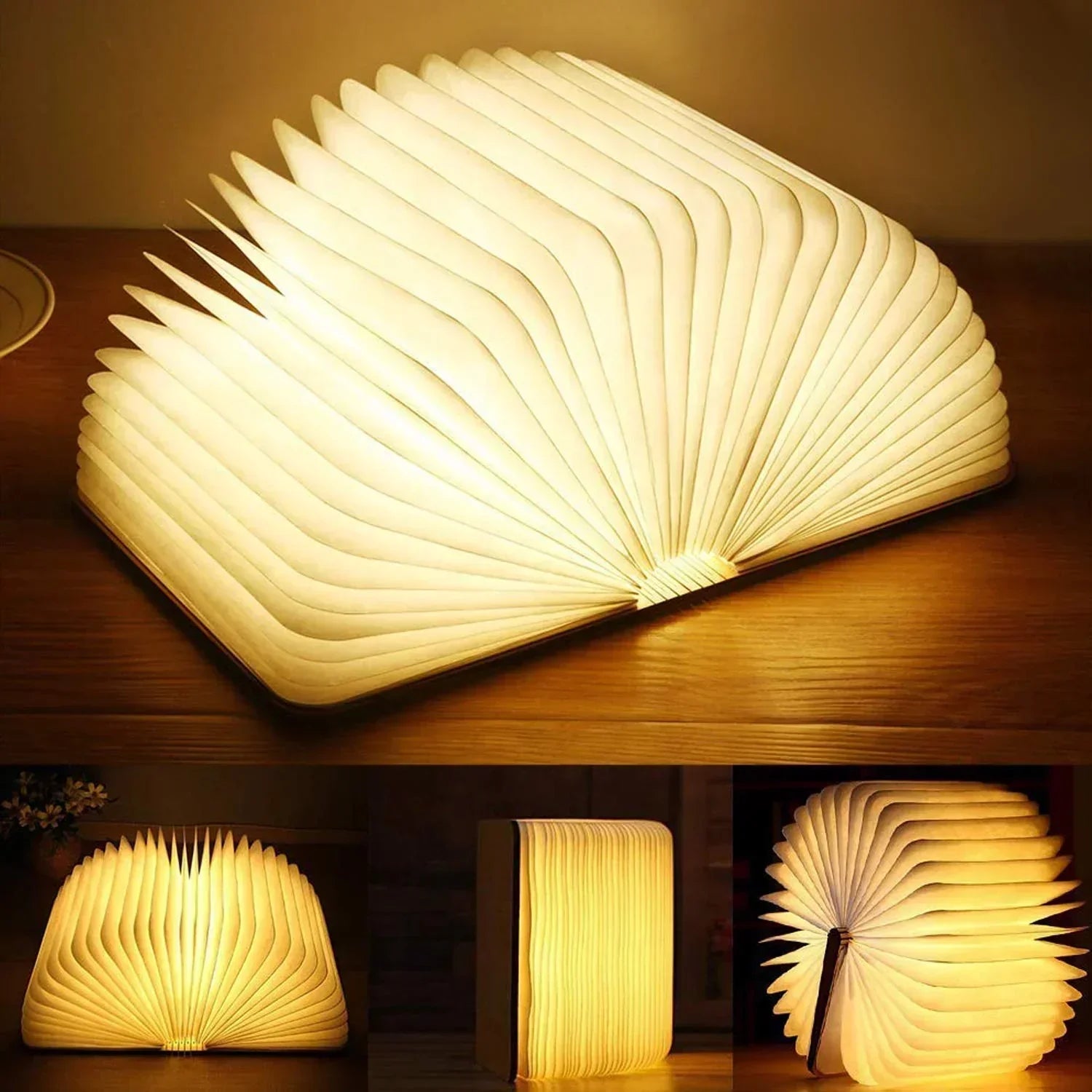 Booky – Rechargeable LED Table Lamp in Book Design