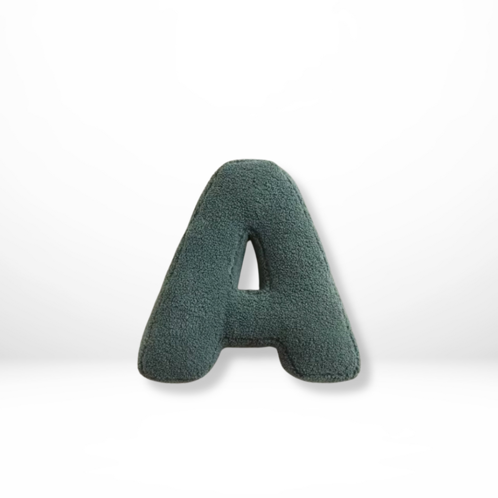Alphabet Decorative Pillow – Personal, Soft & Unique