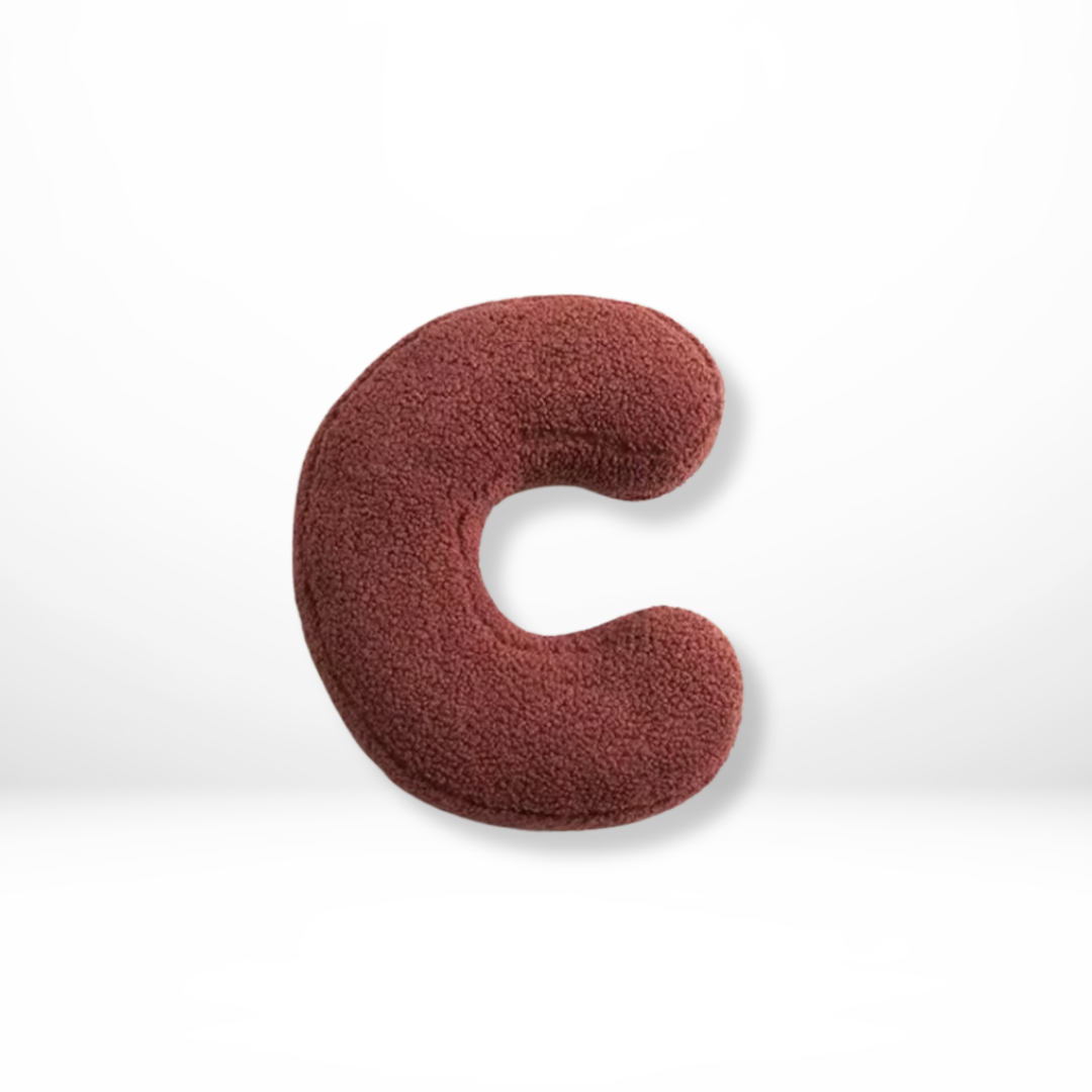 Alphabet Decorative Pillow – Personal, Soft & Unique
