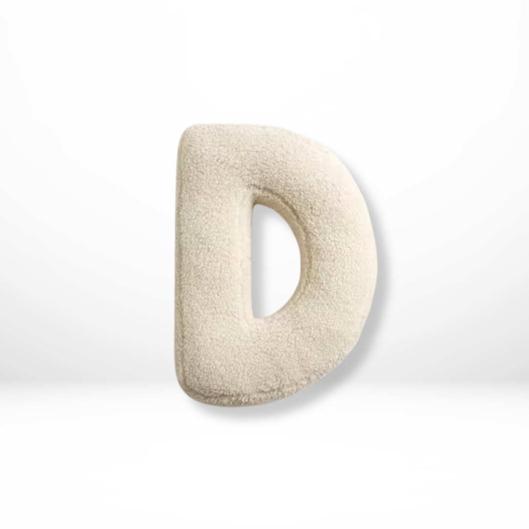 Alphabet Decorative Pillow – Personal, Soft & Unique