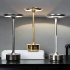 Elegant Wireless Touch Table Lamp with 3 Light Modes